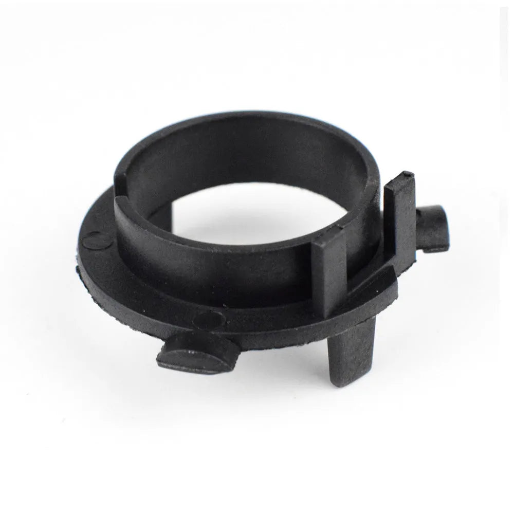 Black ABS plastic LED headlight card holder for car models including Gerui Qashqai and Kia Sportage.