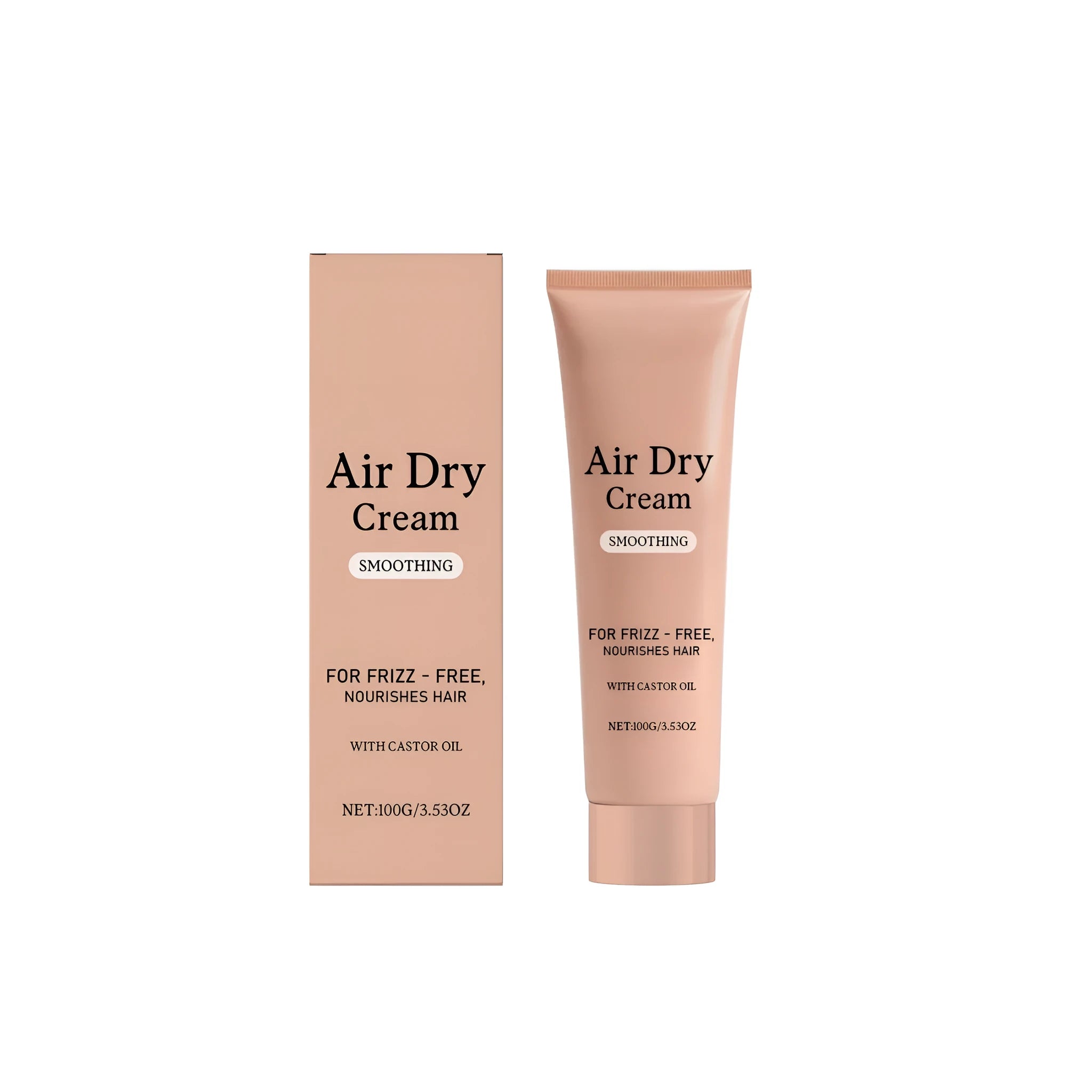 100g tube of hair softening care cream with keratin and panthenol for dry, frizzy hair.