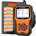 Autophix 7910 OBD2 diagnostic scanner for BMW Mini Rolls Royce vehicles on a workshop bench.