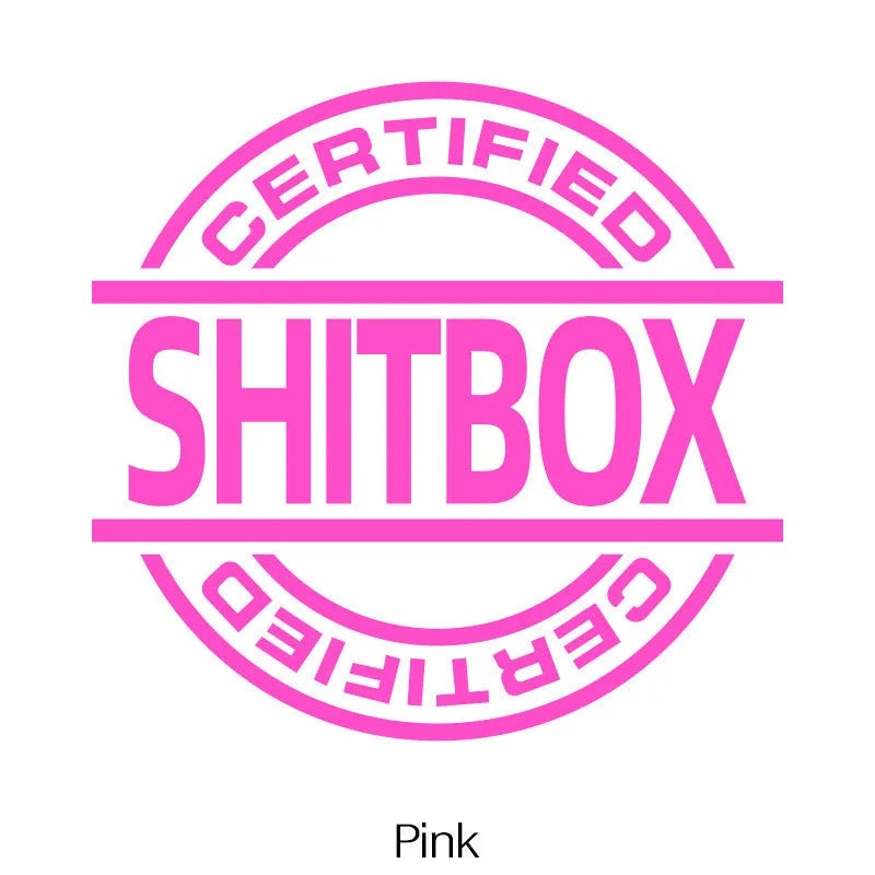 13x12cm vinyl car sticker in multiple colours for vehicle body decoration
