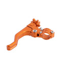 Universal aluminium alloy two-finger motorcycle clutch lever in eight colour options