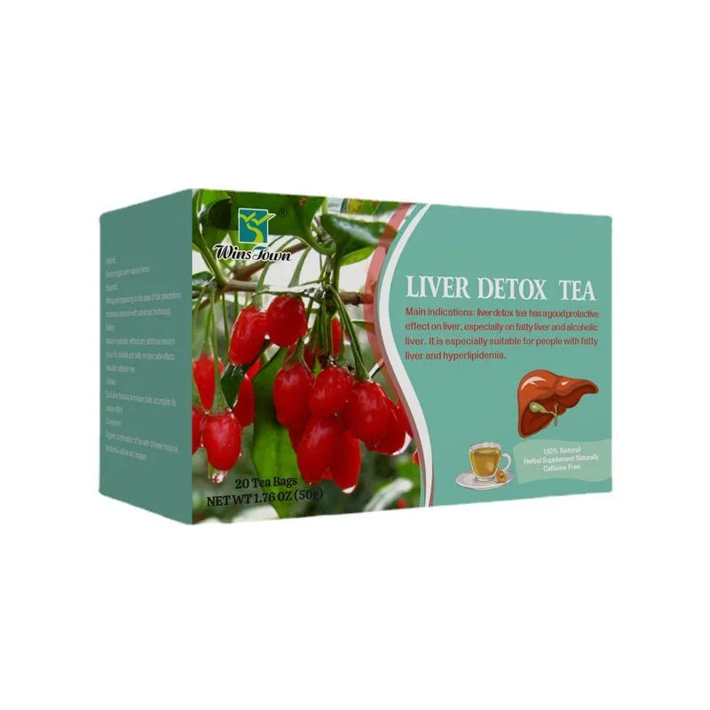 Herb substitutional tea box with 50g content and medicine food homology ingredients