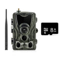 Outdoor waterproof surveillance camera with camouflage design and 1080p resolution