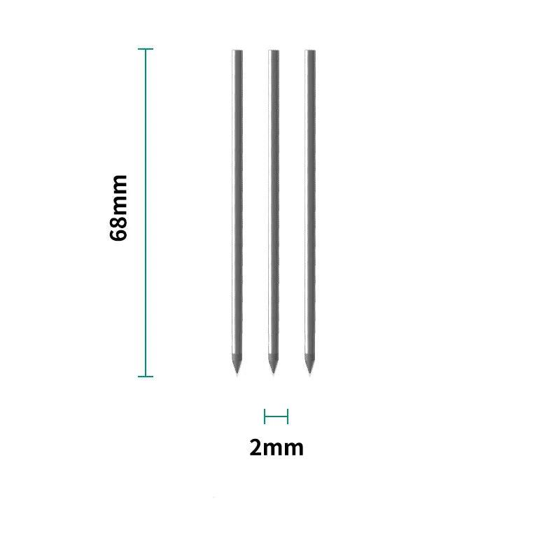 Pack of A4 6-hole punched Zodiac Forest Paper refills with three metal pen cores for spiral notebook replacement