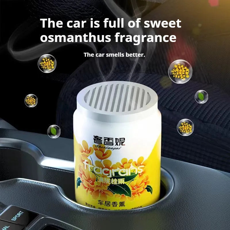 Coke Can Car Aromatherapy solid deodorant in a red and white can, 200g net content