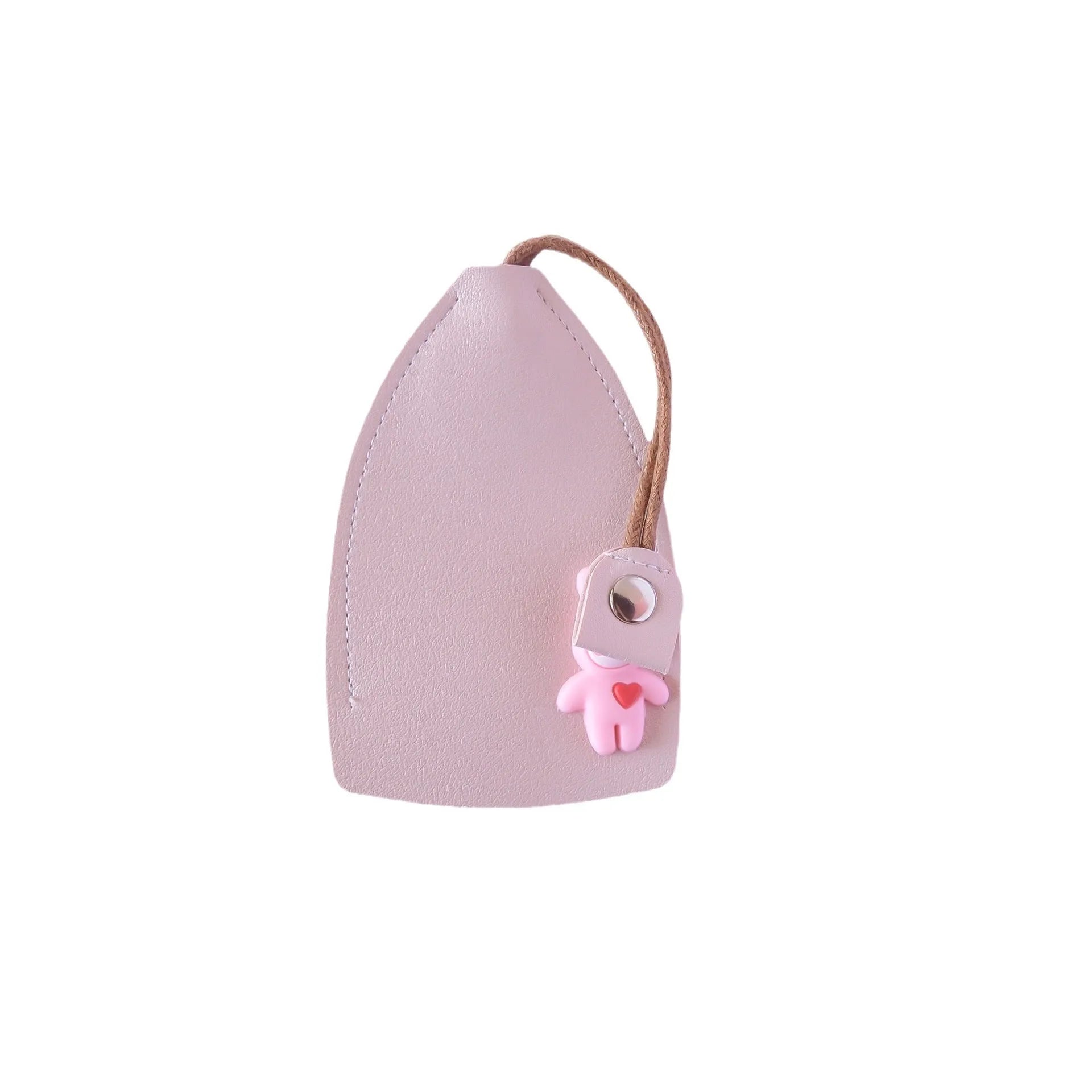 Car key case with RFID protection in black, wine red, sky blue, yellow, and pink colour options.