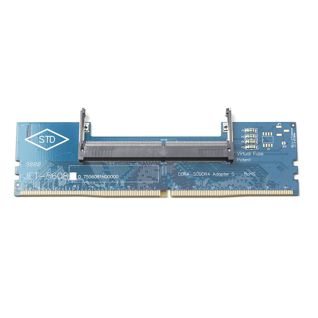 DDR4 laptop to desktop memory adapter card in electrostatic bag