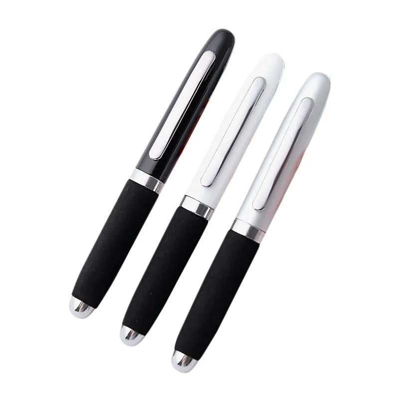 EVA metal cap ballpoint pen with 1.0mm tip showing seven colour options