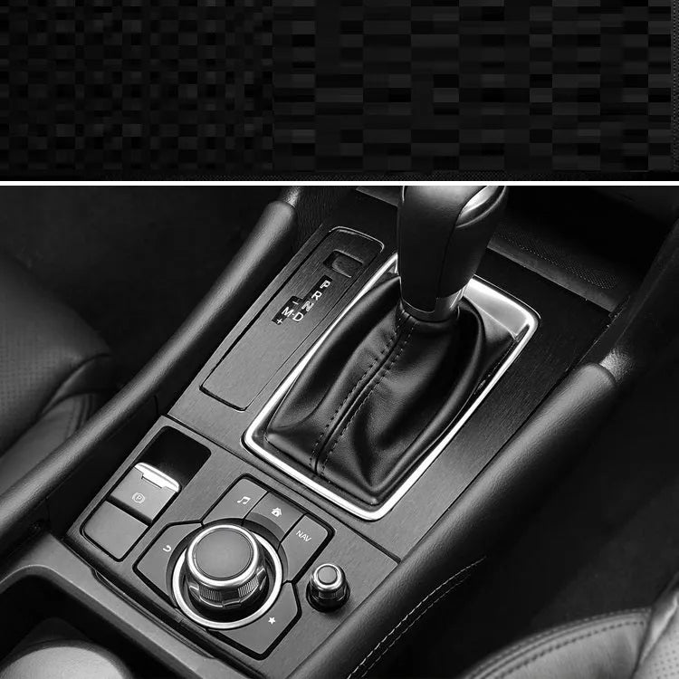 Unksera car interior decorative film sticker kit for centre console and instrument panel modification