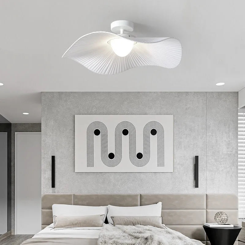 Nordic creative lotus leaf LED ceiling lamp chandelier for living room and bedroom home lighting