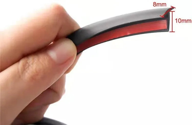 Black and white TPE rubber seal strip for automotive and machinery gap filling applications