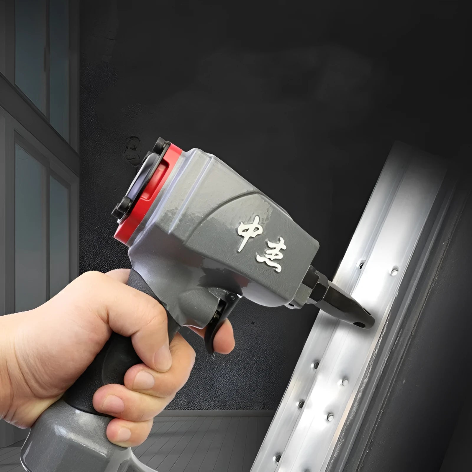 DK30 pneumatic punching gun for metal sheet riveting with 2.5-3.0mm hole diameter