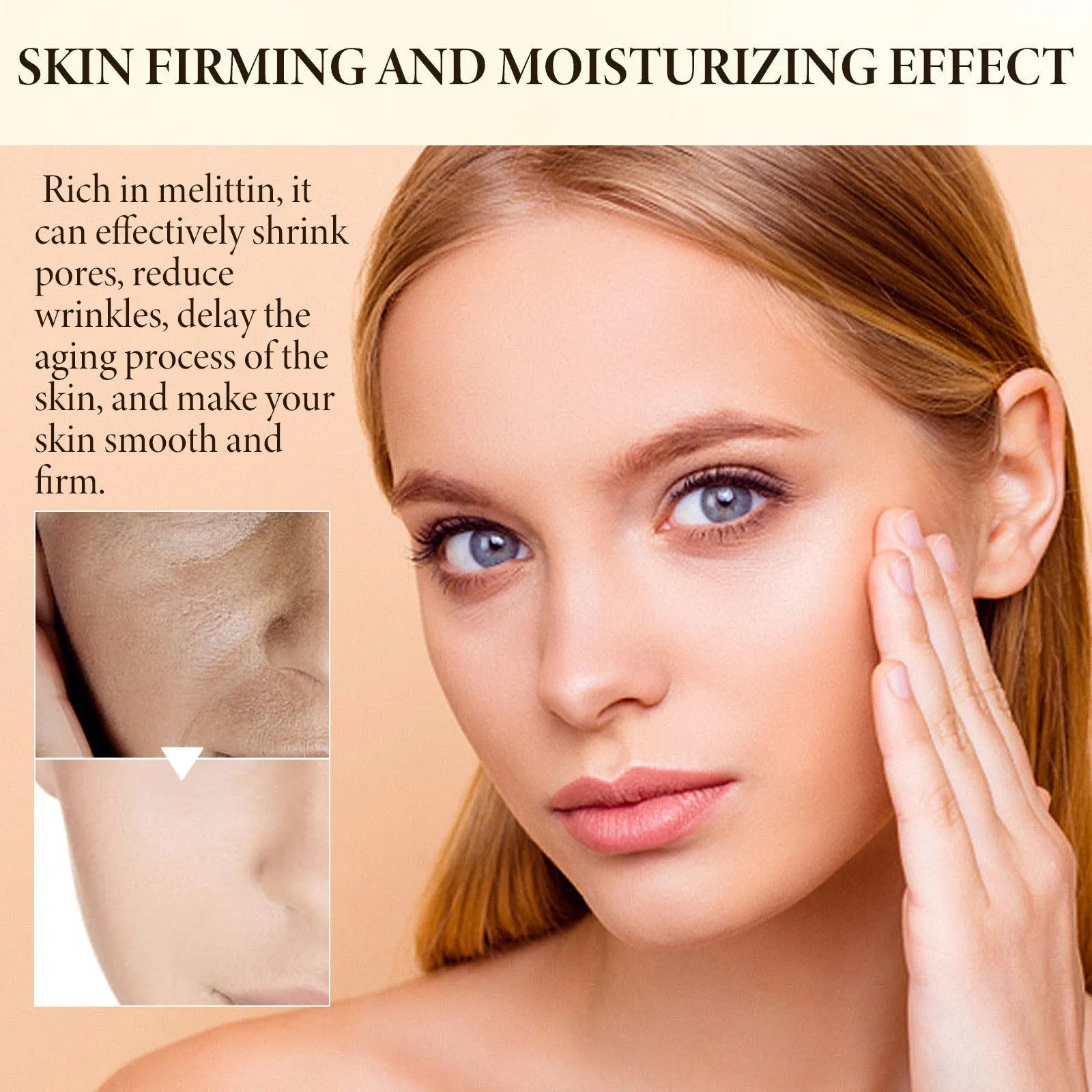 OUHOE Bee Firming Cream 30g jar hydrating nourishing face moisturiser
