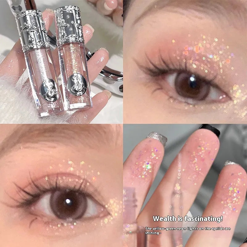 Ballet Liquid Eye Shadow in glitter liquid formula with five colour options including Sakura Field and Nutcracker