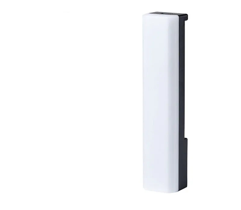 3D RGB tabletop ambience lamp with voice-activated rhythm lighting in black shell
