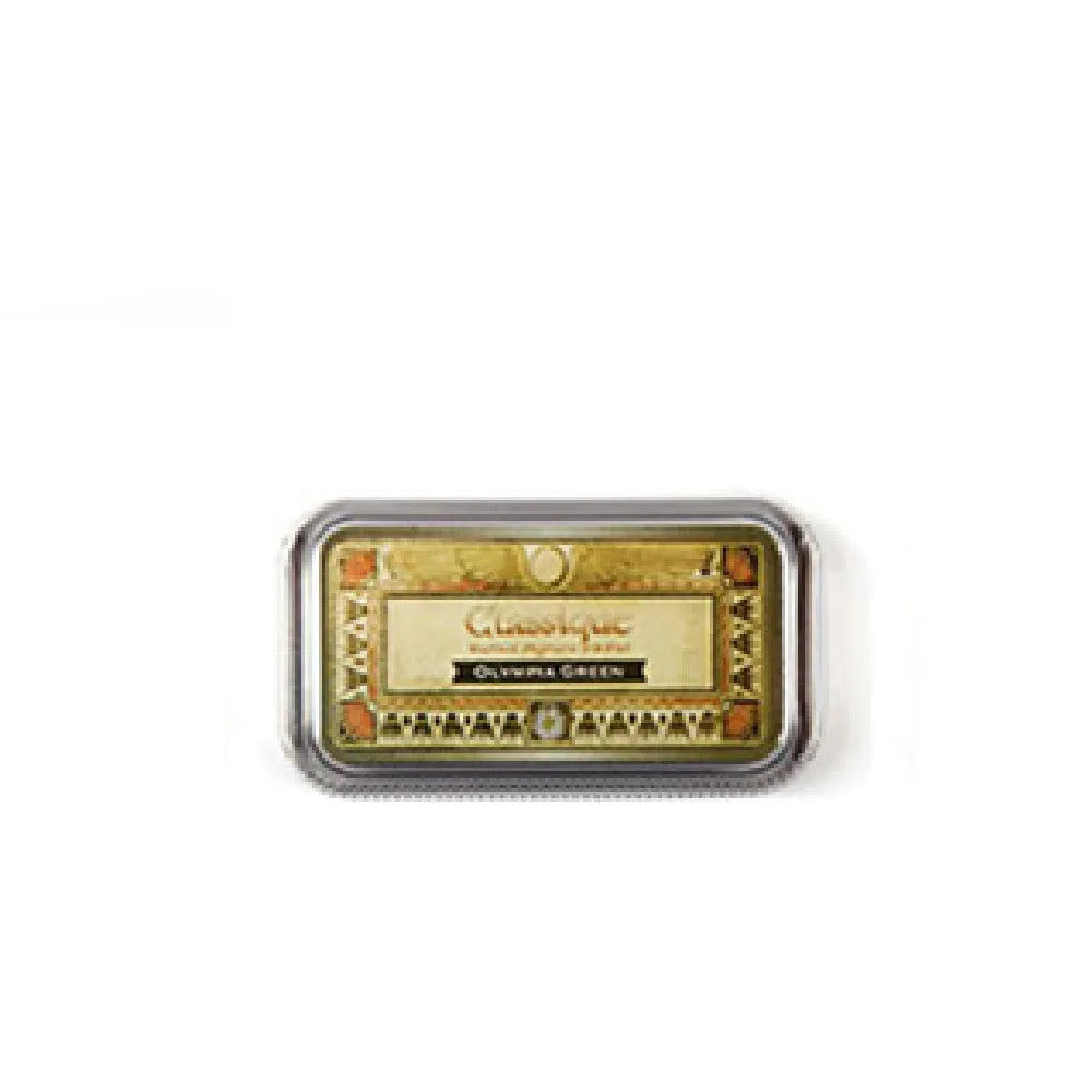 Rectangular oily ink stamp pad for DIY rubber stamps in five colour options