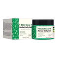 Clear herbal gel 50g tube for body care and massage applications