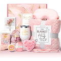 Aromatherapy candle and soap bath gift set in modern simplicity style plastic box measuring 27x23x13cm