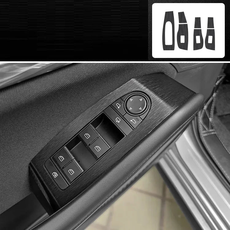 Unksera car interior decorative film sticker kit for centre console and instrument panel modification