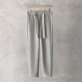 Boys slim straight wool trousers in tapered fit available in multiple colours and sizes