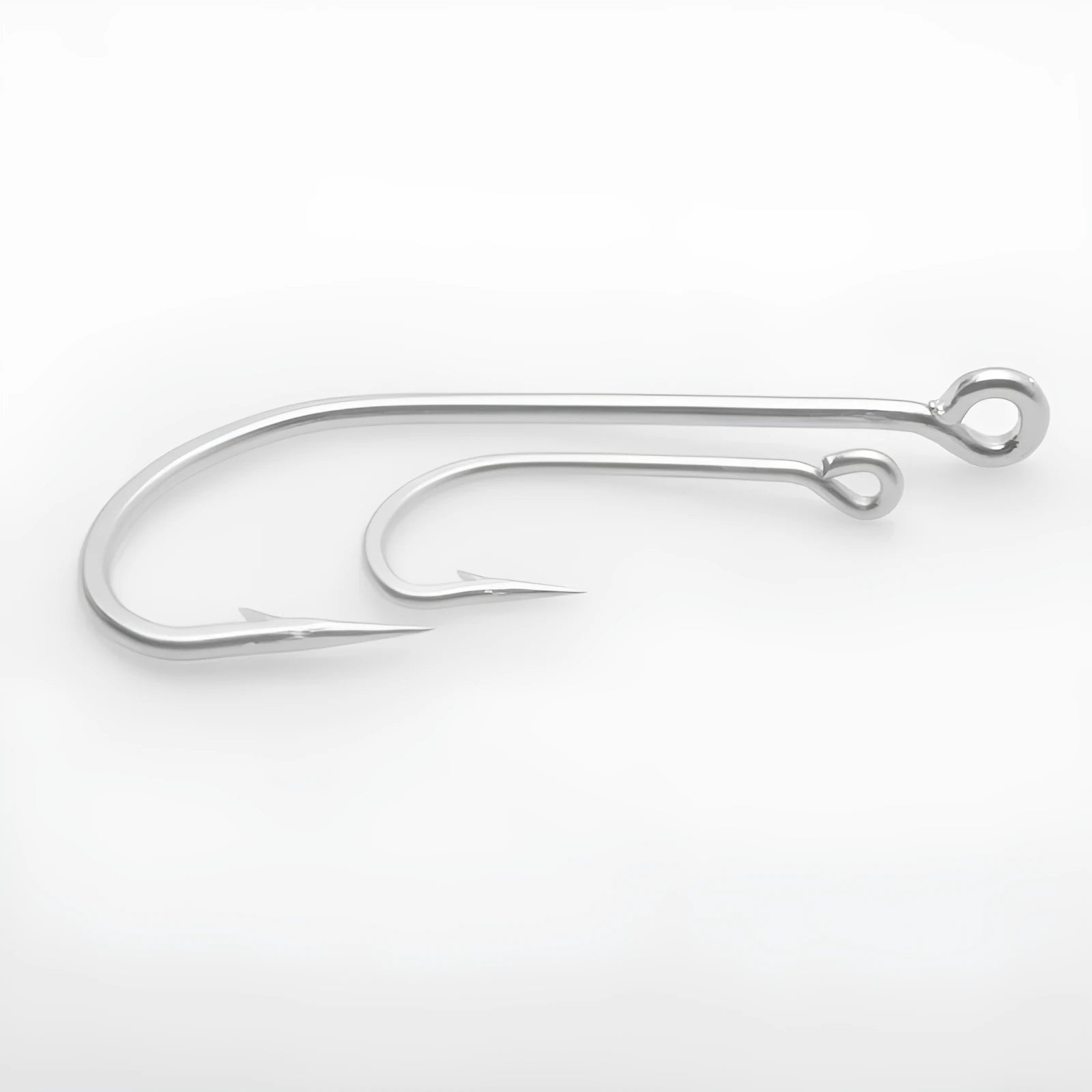 Alloy sea fishing hooks in multiple styles for ocean boat fishing applications