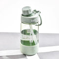 Plastic heat-resistant drinking cup in grey green pink colours with 520ml 780ml 1000ml capacity options