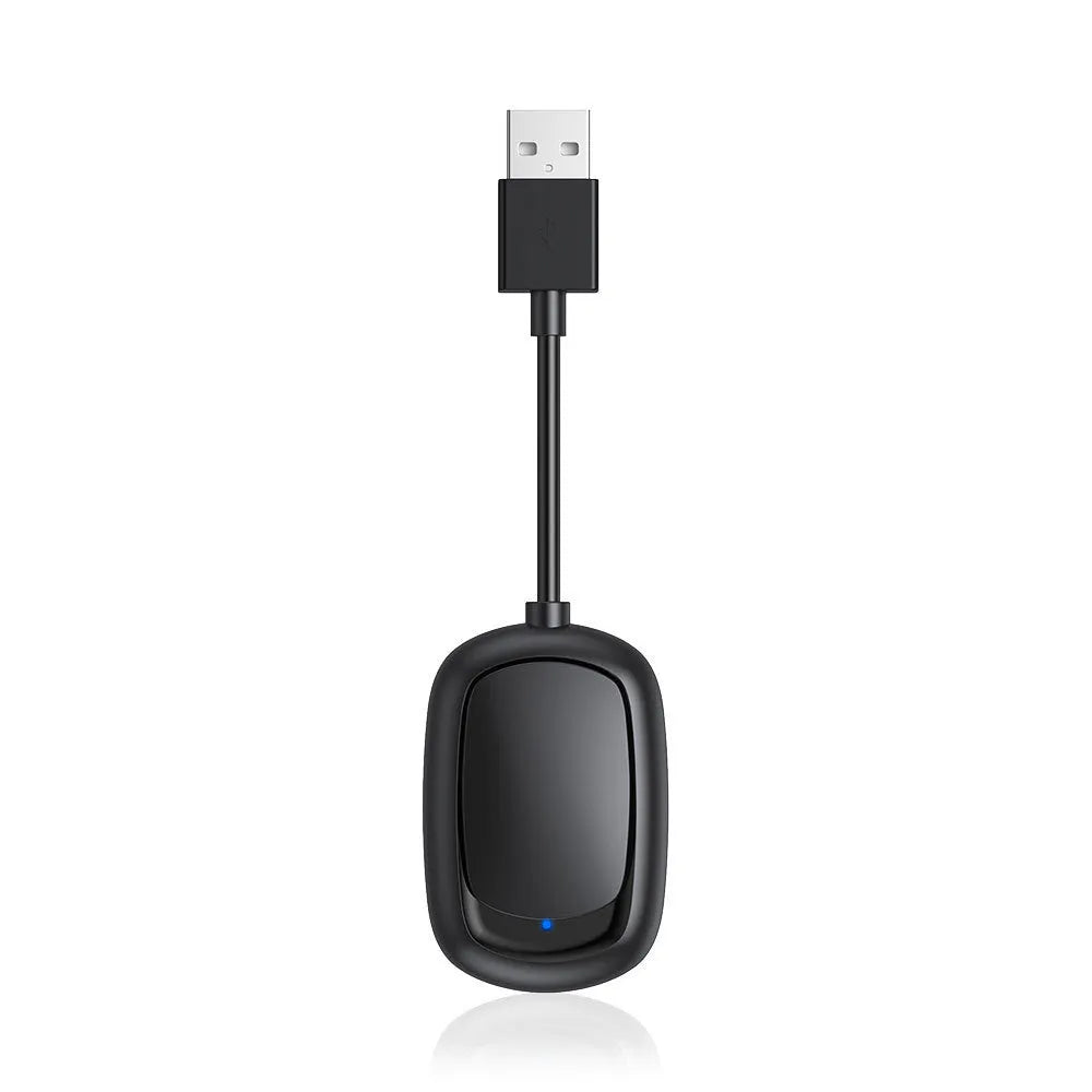 Wireless CarPlay and Android Auto 2-in-1 car interconnection box with USB connection