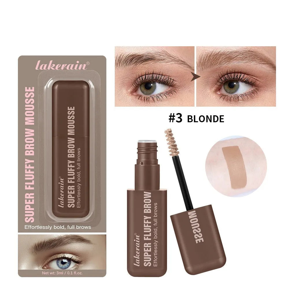 Eyebrow cream for 3D brow shaping with long-lasting colour in six shade options