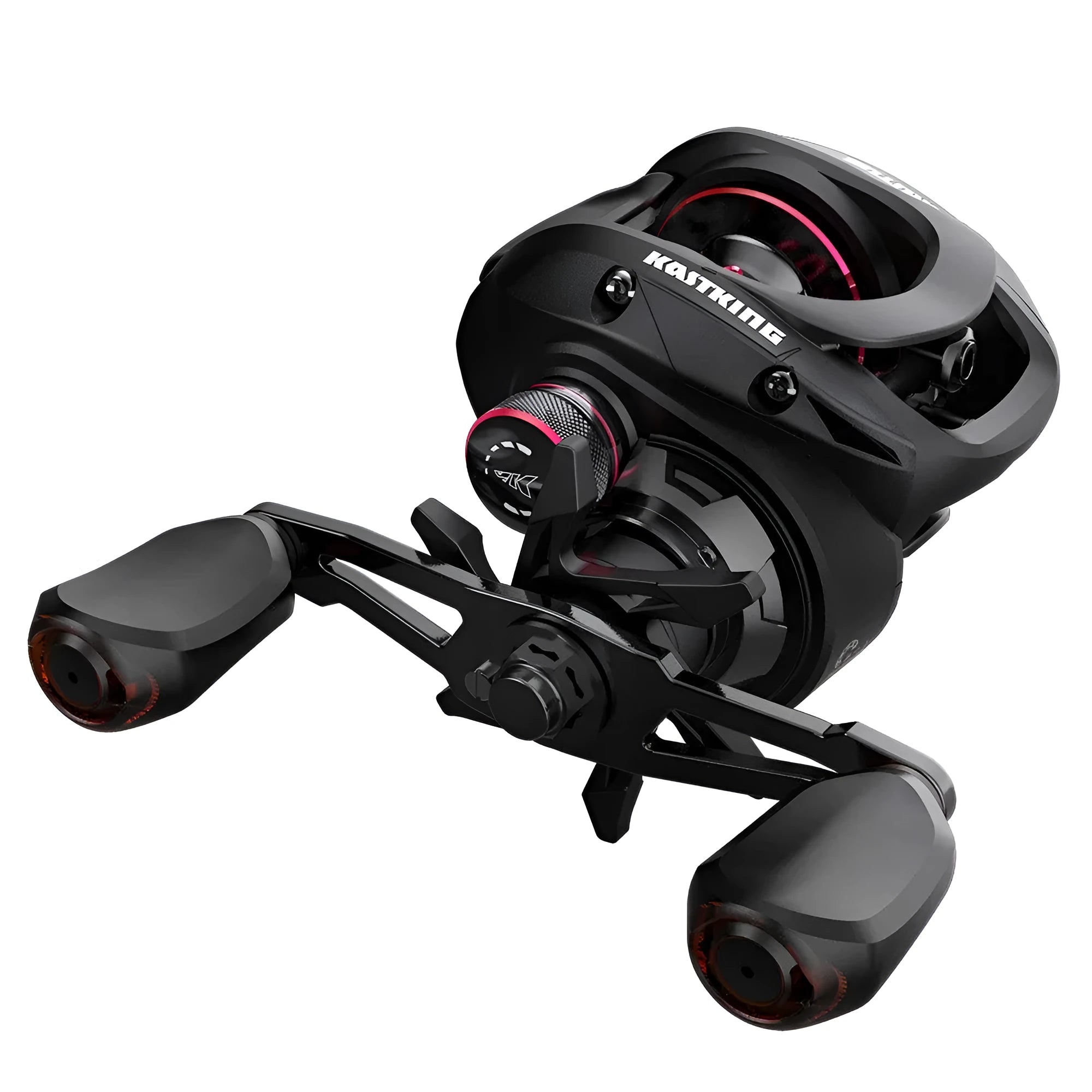 Fishing reel with drip wheel mechanism and rocking wheel line control system
