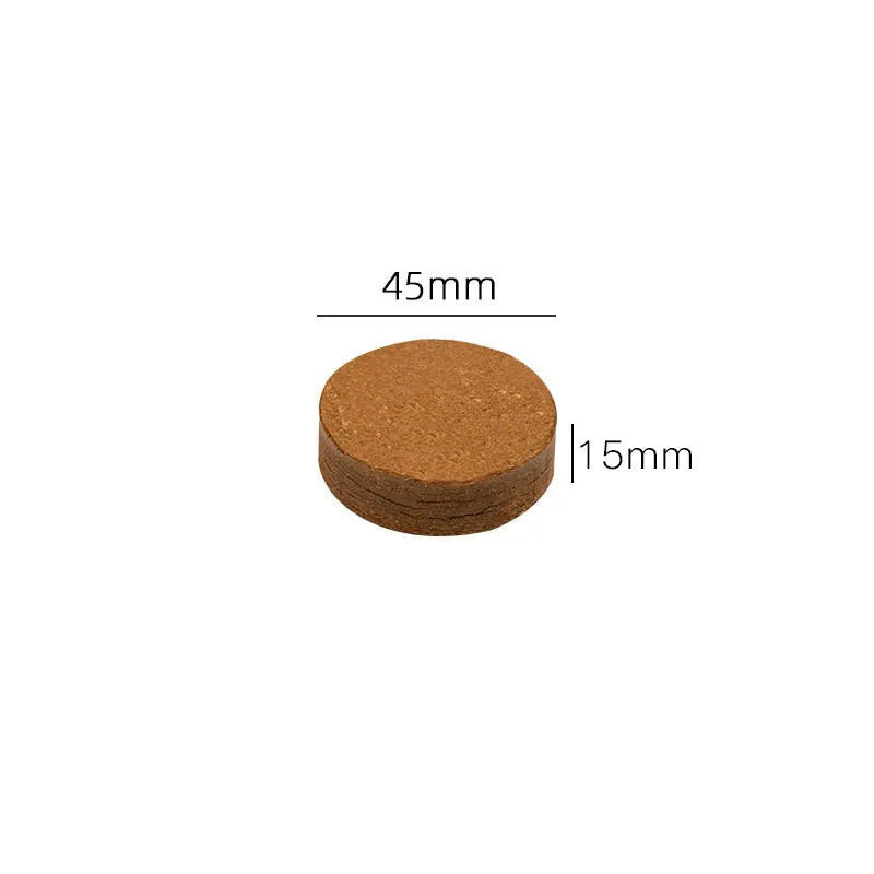 Nutrient soil medium vegetable planting and seedling blocks with various size specifications