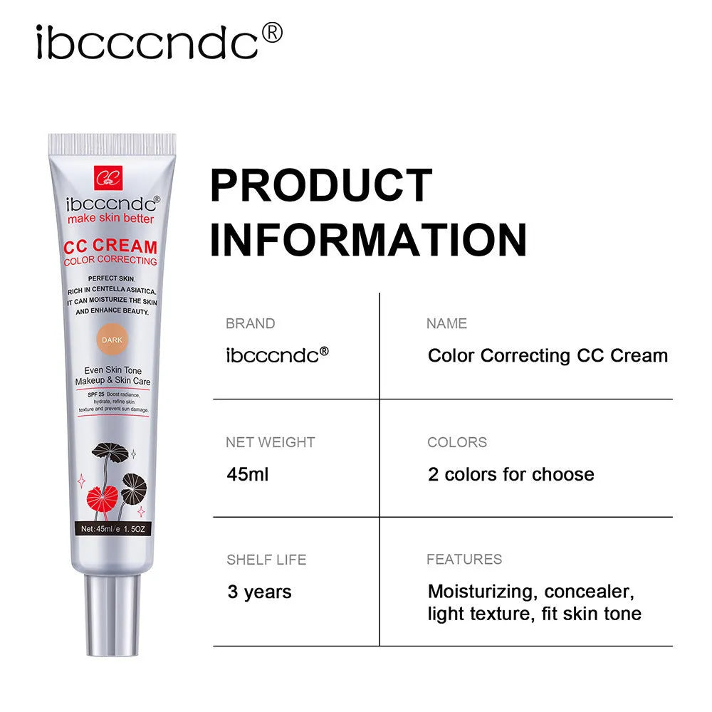 Erborian Centella Asiatica CC Cream tube for colour correction and buildable coverage