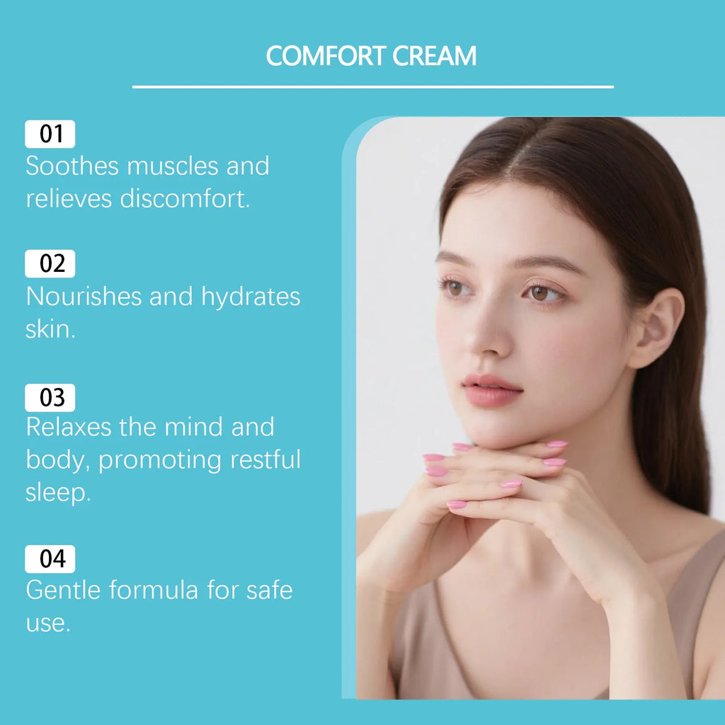 50g moisturising cream jar with shanjinchehua and allantoin for face and body hydration