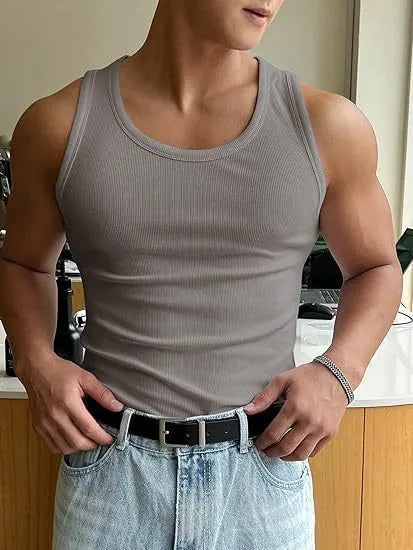 Men's tight fit polyester sports t-shirt with wool lining, shown in multiple colour options.