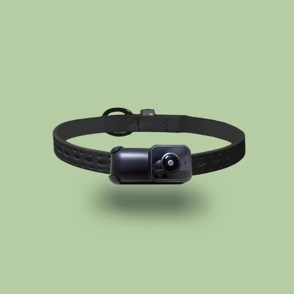 Black wifi camera neckband wireless recorder with TYPE-C port and compact design