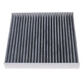 Grey grid-style car air conditioning filter element measuring 215x210x30mm for Geely vehicles