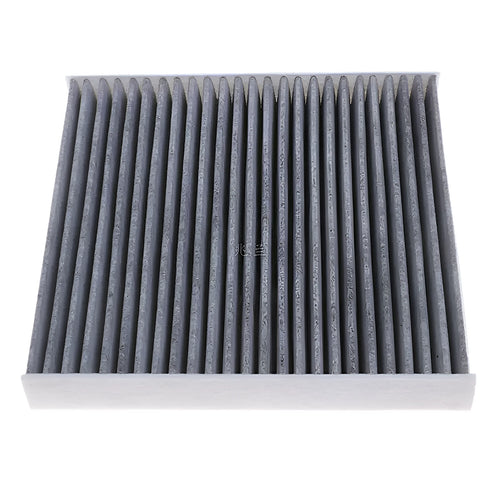Grey grid-style car air conditioning filter element measuring 215x210x30mm for Geely vehicles