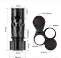 Carbon fibre black car cup holder with retractable base for one point four compass mounts.
