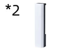 3D RGB tabletop ambience lamp with voice-activated rhythm lighting in black shell