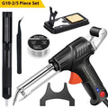 G102 soldering gun kit with light, five-piece electronic repair set in black