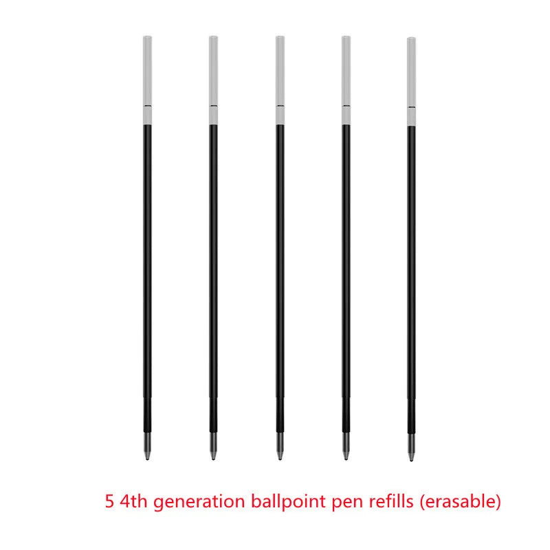 Pack of A4 6-hole punched Zodiac Forest Paper refills with three metal pen cores for spiral notebook replacement