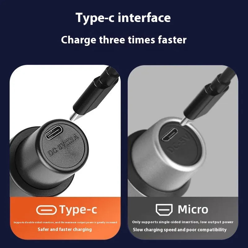 2.4G wireless microphone handheld with built-in battery and silver network noise reduction