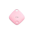 Bluetooth anti-lost tracker device for keys and wallet in black, white, pink, blue or green colours.