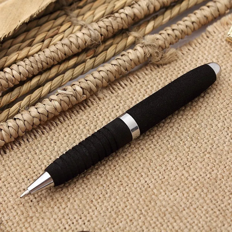 EVA metal cap ballpoint pen with 1.0mm tip showing seven colour options