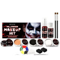 EELHOE Halloween Makeup Set with fake blood spray, scar wax, and six-color disc
