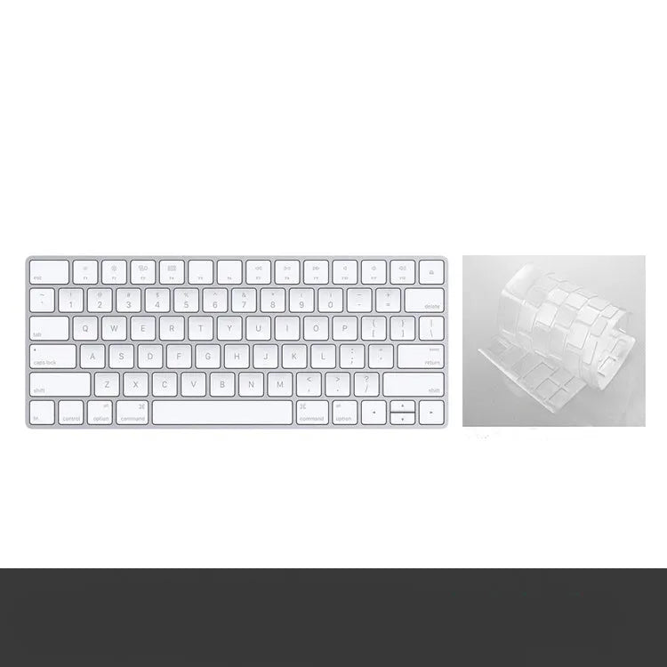 Apple G6 white Bluetooth wireless keyboard with ultra-thin metal case