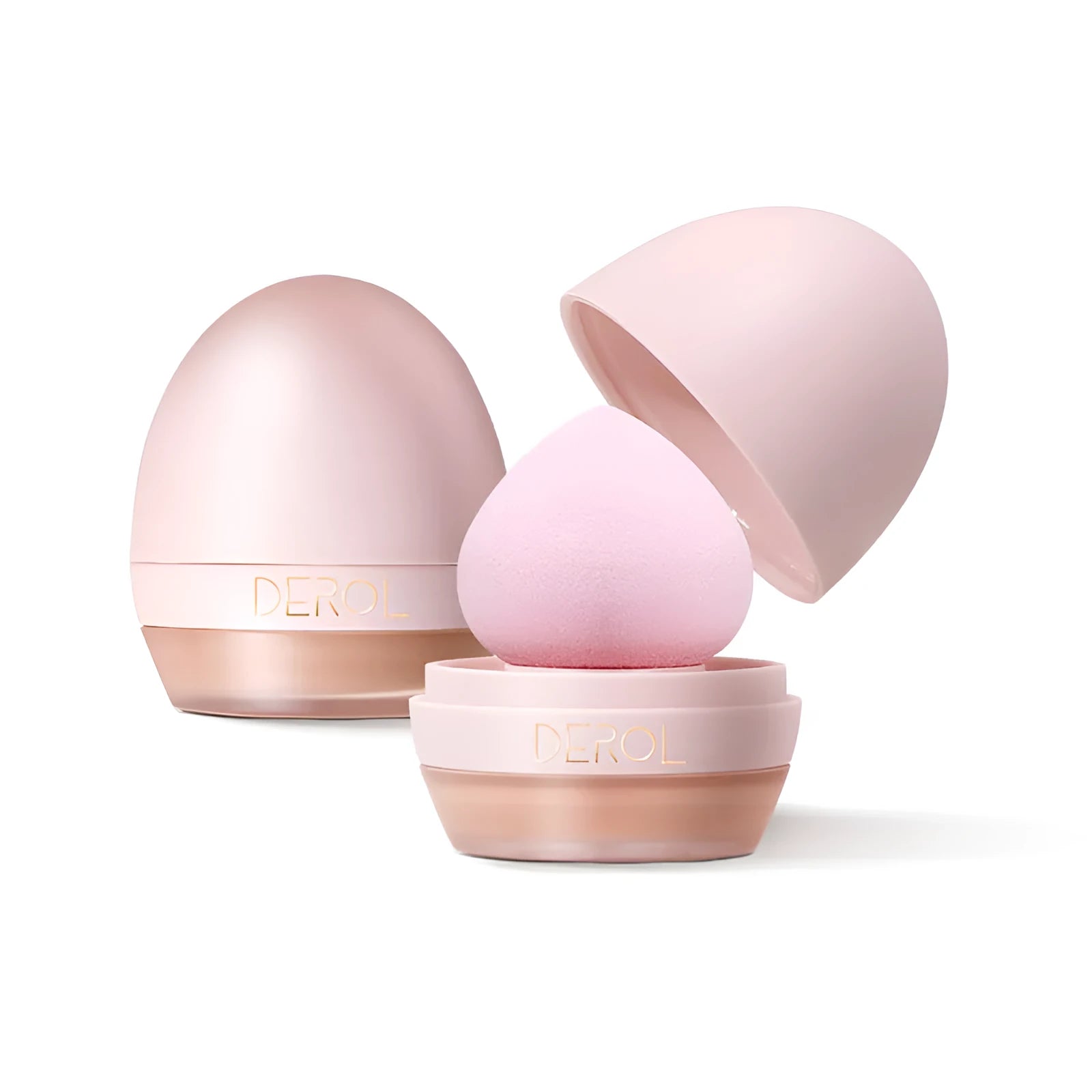 4-colour lightweight foundation concealer cream with makeup sponge in compact 55g packaging