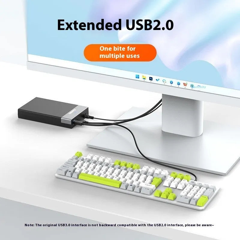 USB 3.0 hard disk enclosure for 3.5-inch SATA drives with slide cover design in multiple colour options
