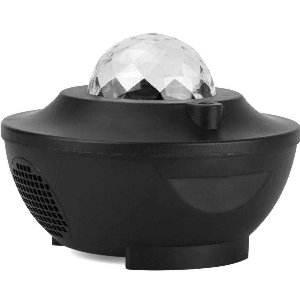 LED dream starry sky projector night light round ABS shade remote control USB charging compact 110mm