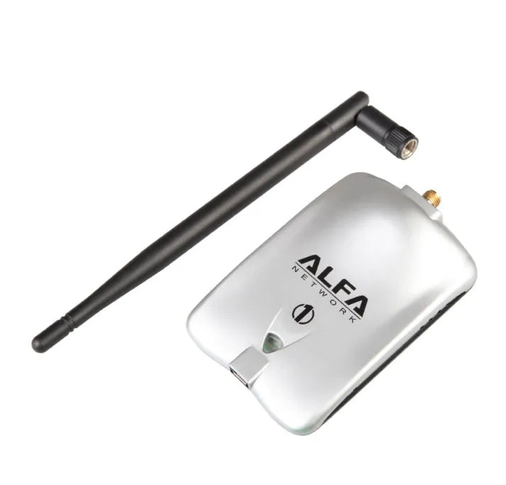 Alfa NIC wireless USB network adapter in shallow army green