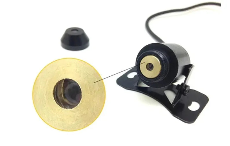 Black laser fog light anti-tailing anti-collision warning spotlight for vehicle rear safety